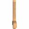 Ekena Millwork Bellingham Timber Gable Bracket, Western Red Cedar, 48"W x 30"H x 3 1/2"D x 3 1/2"F, 15/12 Pitch GBW048X30X0404BEL00SWR - alternate 3